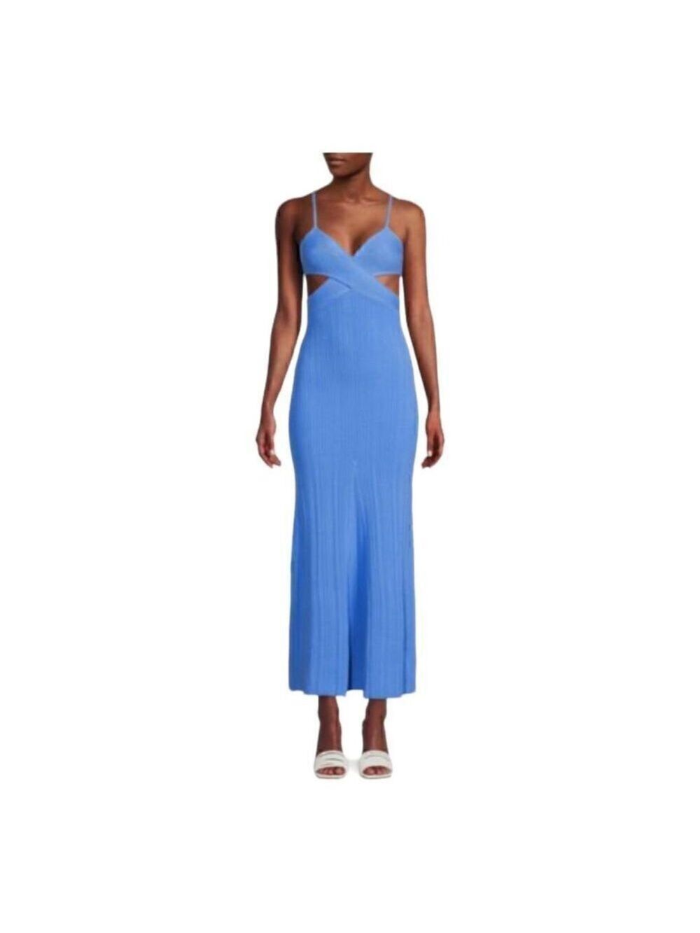 Anna Quan Blue Ribbed Sabina Dress size 2 (Au 6) NWT